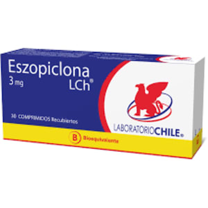 Eszopiclona 3 mg x 30 comp